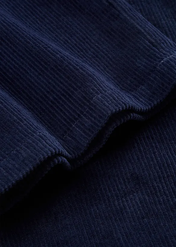 Pantaloni in velluto a coste di misto cotone elasticizzato, bonprix