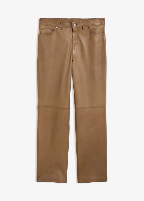 Pantaloni in nappa di agnello, bonprix