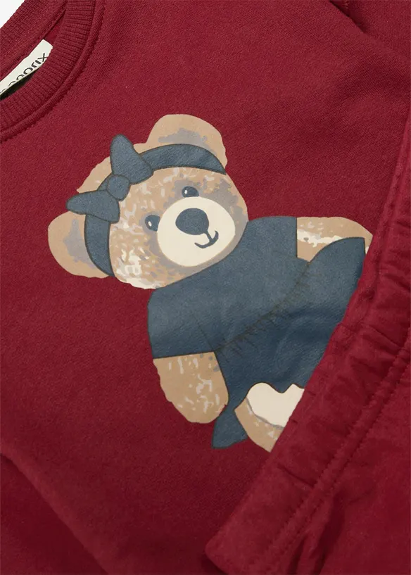 Felpa e pantaloni in puro cotone biologico (set 2 pezzi), bonprix