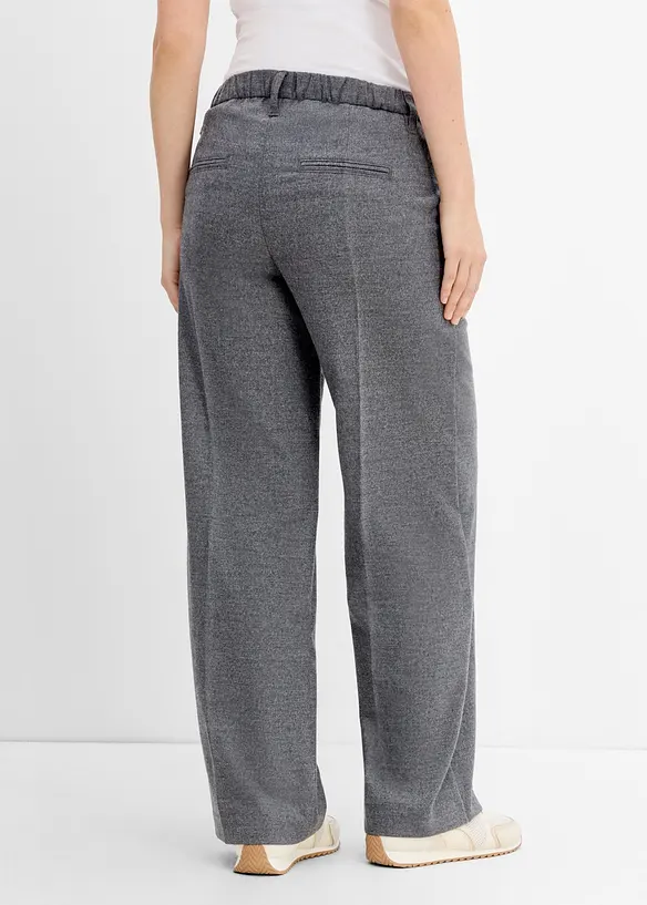 Pantaloni pr&eacute;maman e post parto larghi elasticizzati, bonprix