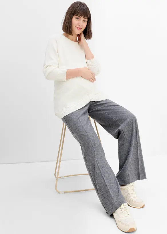 Pantaloni pr&eacute;maman e post parto larghi elasticizzati, bonprix