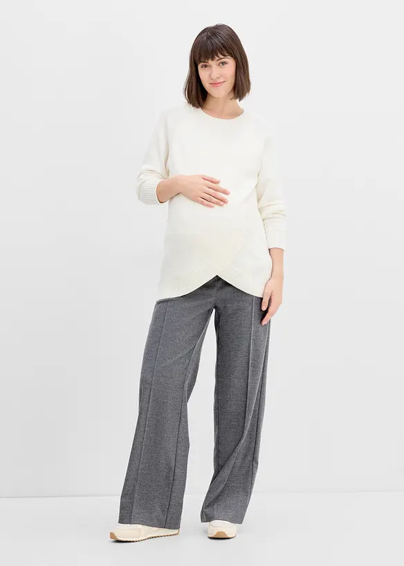 Pantaloni pr&eacute;maman e post parto larghi elasticizzati, bonprix