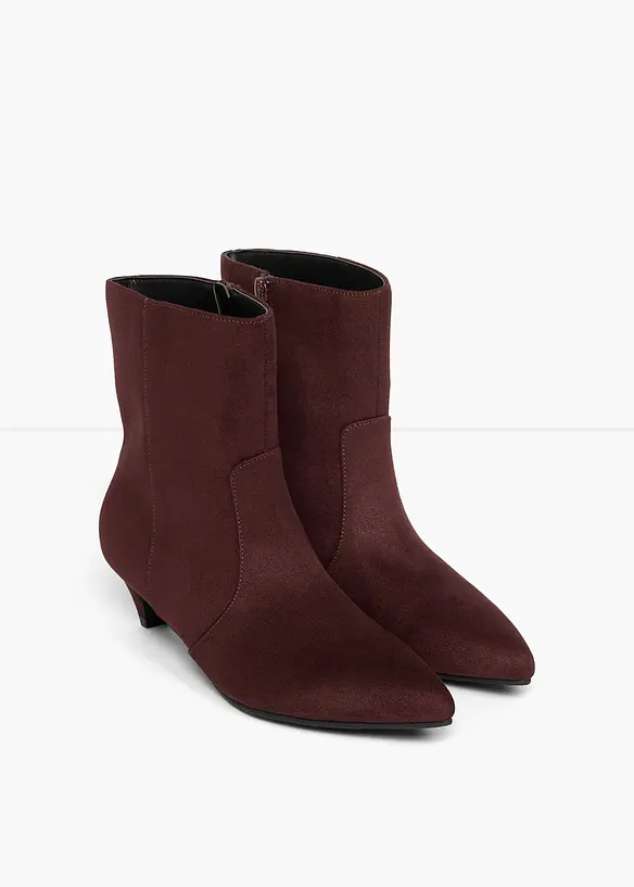 Stivaletti con tacco sottile, bonprix