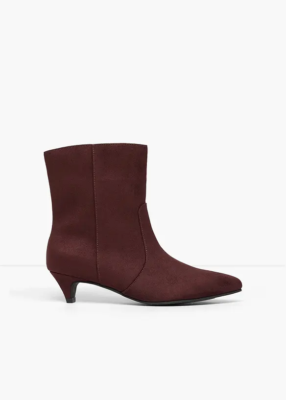 Stivaletti con tacco sottile, bonprix