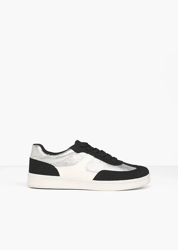 Sneaker con dettagli glitterati, bonprix