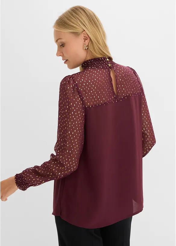 Tunica con inserto smock, bonprix