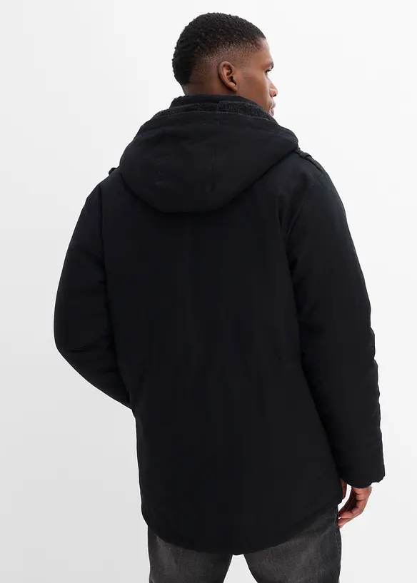 Parka con fodera morbida in pile, bonprix