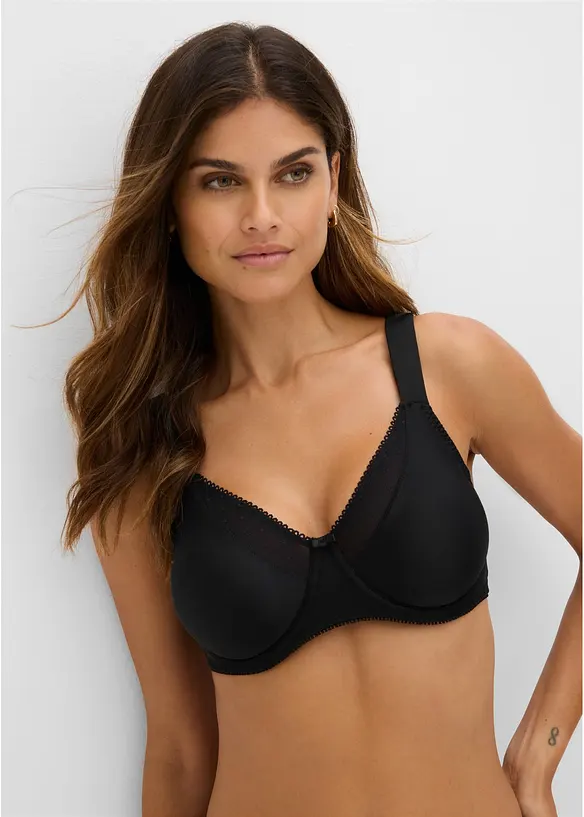 Reggiseno t-shirt minimizer con spalline imbottite (pacco da 3), bonprix