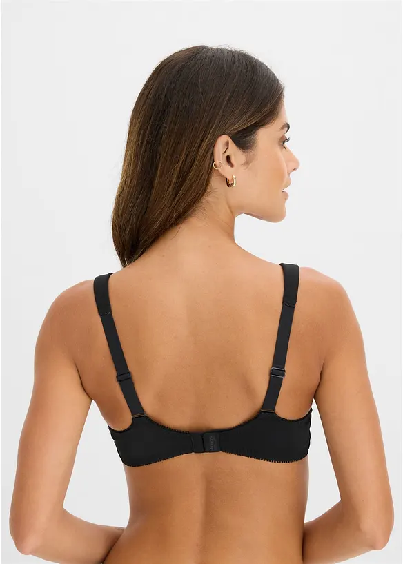 Reggiseno t-shirt minimizer con spalline imbottite (pacco da 3), bonprix