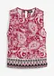 Rosso peperone paisley