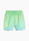 Verde neon / giallo neon / acqua stampato