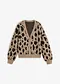 Beige leopardato