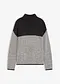 Nero / beige a righe