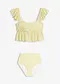 Giallo / bianco a righe