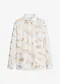 Bianco panna / beige floreale