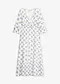 Bianco / blu paisley