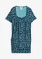 Blu scuro / acqua fantasia paisley