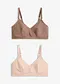 Beige + marrone argilla