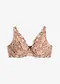 Beige / marrone scuro