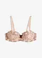 Beige / marrone scuro fantasia