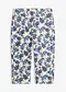 Beige / blu scuro paisley