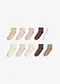 Marrone + bianco + beige