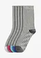 Grigio chiaro melange / multicolore a pois