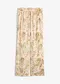 Beige / rosa paisley