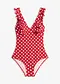 Rosso pomodoro / bianco a pois