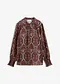 Borgogna intenso paisley