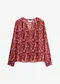 Rosso ciliegia paisley
