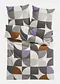 Crema / viola / marrone / grigio