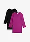 Nero + fucsia scuro