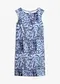 Blu tenue / blu fum&eacute; leopardato