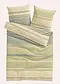 Verde / beige a righe