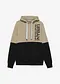 Nero / beige con stampa