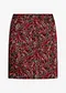 Nero / rosso paisley
