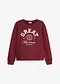 Rosso scuro stampato