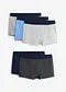 Blu scuro + grigio chiaro melange +  antracite melange