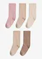 Beige chiaro melange + rosa melange + marrone chiaro melange