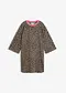 Marroncino / fucsia leopardato