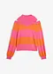 Fucsia / arancione a righe