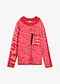 Rosso / fucsia leopardato