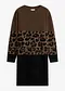 Nero / marrone leopardato