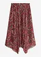 Nero / rosso paisley