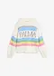 Bianco panna/rosa/azzurro/giallo pastello/verde menta/grigio chiaro/grigio acciaio a righe