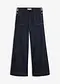 Blu scuro denim non lavato