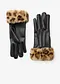 Nero / marrone / beige leopardato