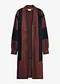 Rosso mattone / nero fantasia