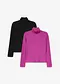 Fucsia scuro + nero